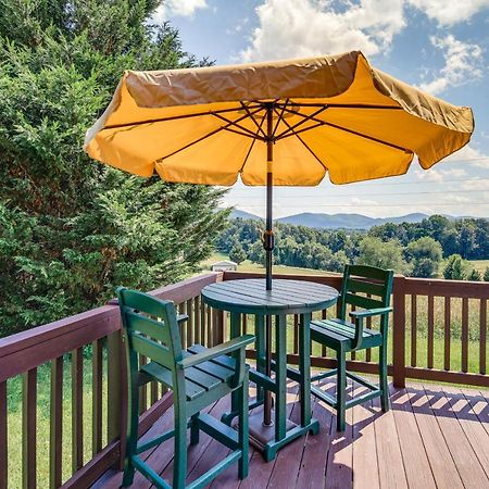 Blue Ridge Mountain Cabin With Views And Hot Tub Sparta Exterior foto
