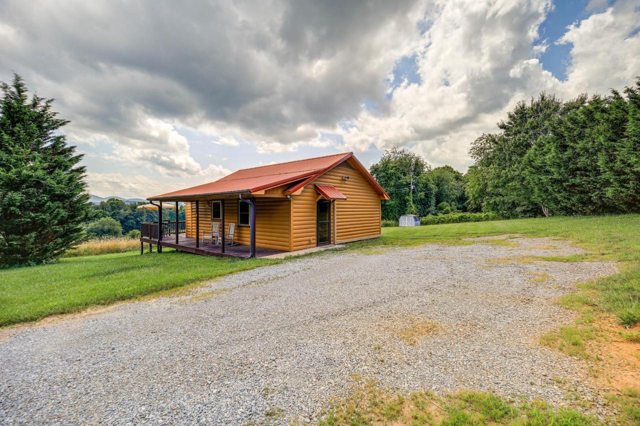 Blue Ridge Mountain Cabin With Views And Hot Tub Villa Sparta Exterior foto