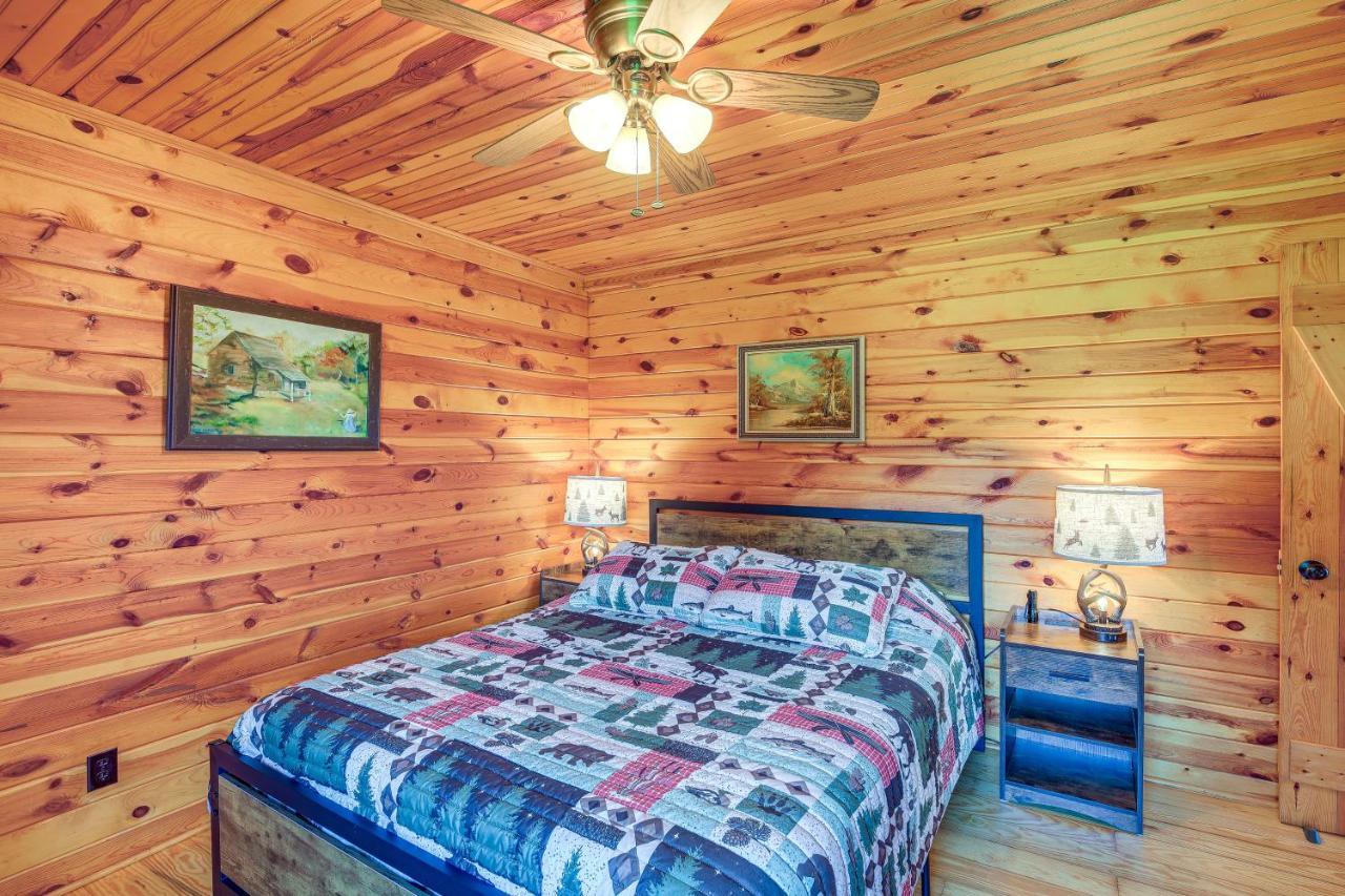 Blue Ridge Mountain Cabin With Views And Hot Tub Sparta Exterior foto